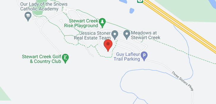map of 409 Stewart Creek Close